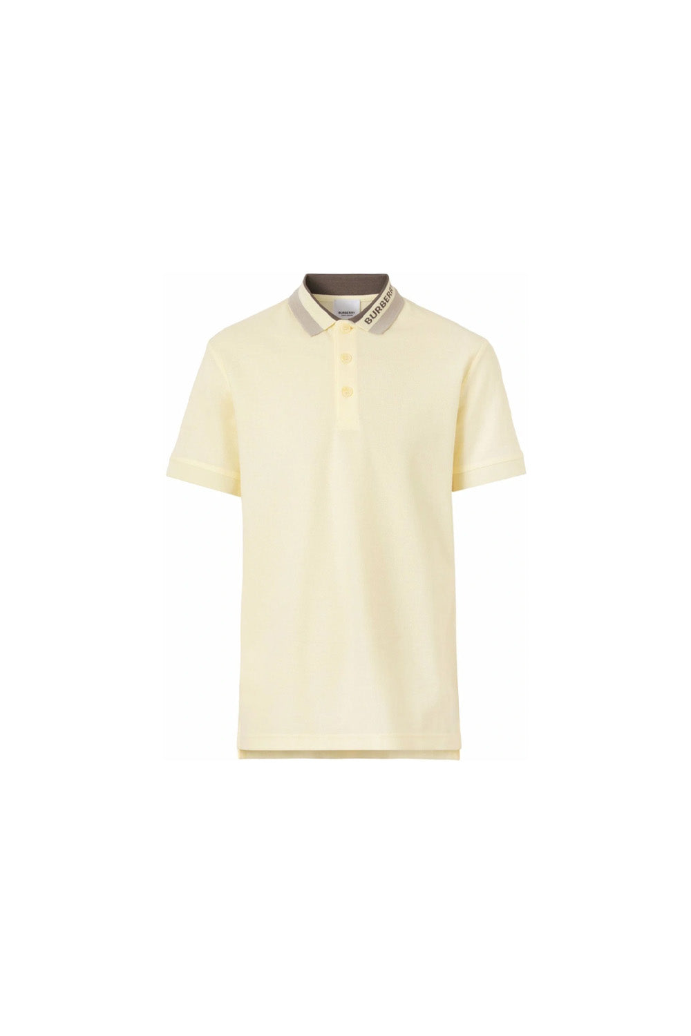 Burberry logo detail piqué polo shirt