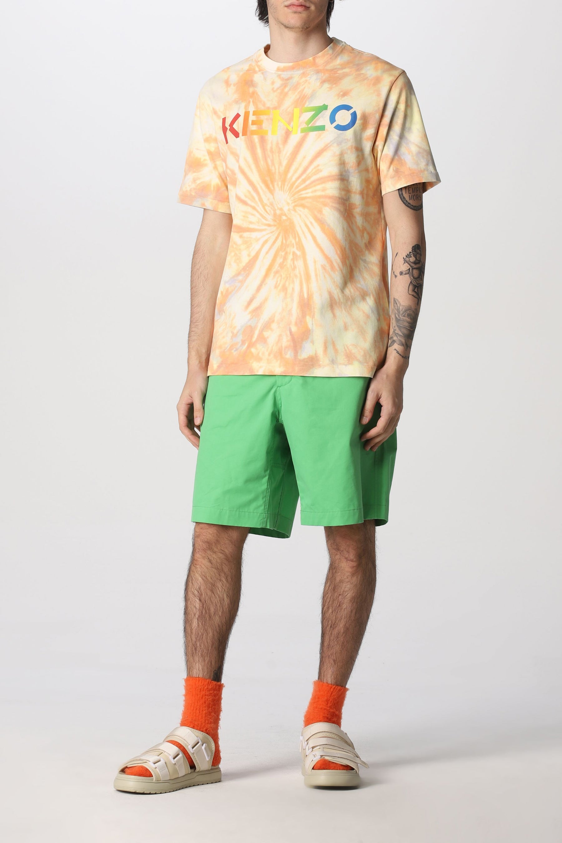 Kenzo tie-dye logo T-shirt