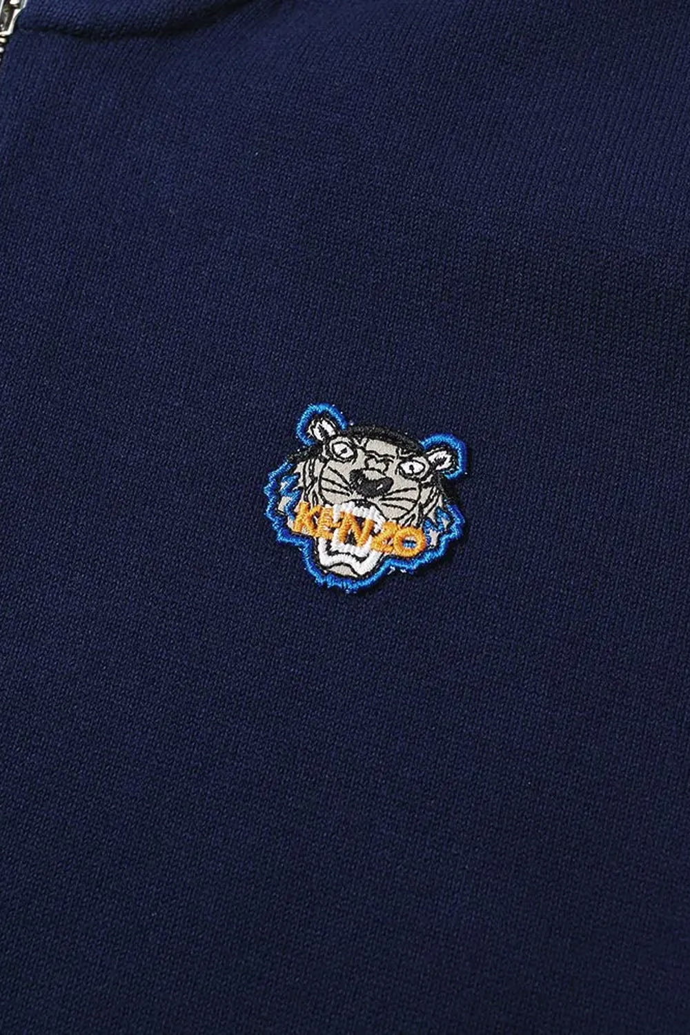 KENZO TIGER ZIP KNIT CARDIGAN