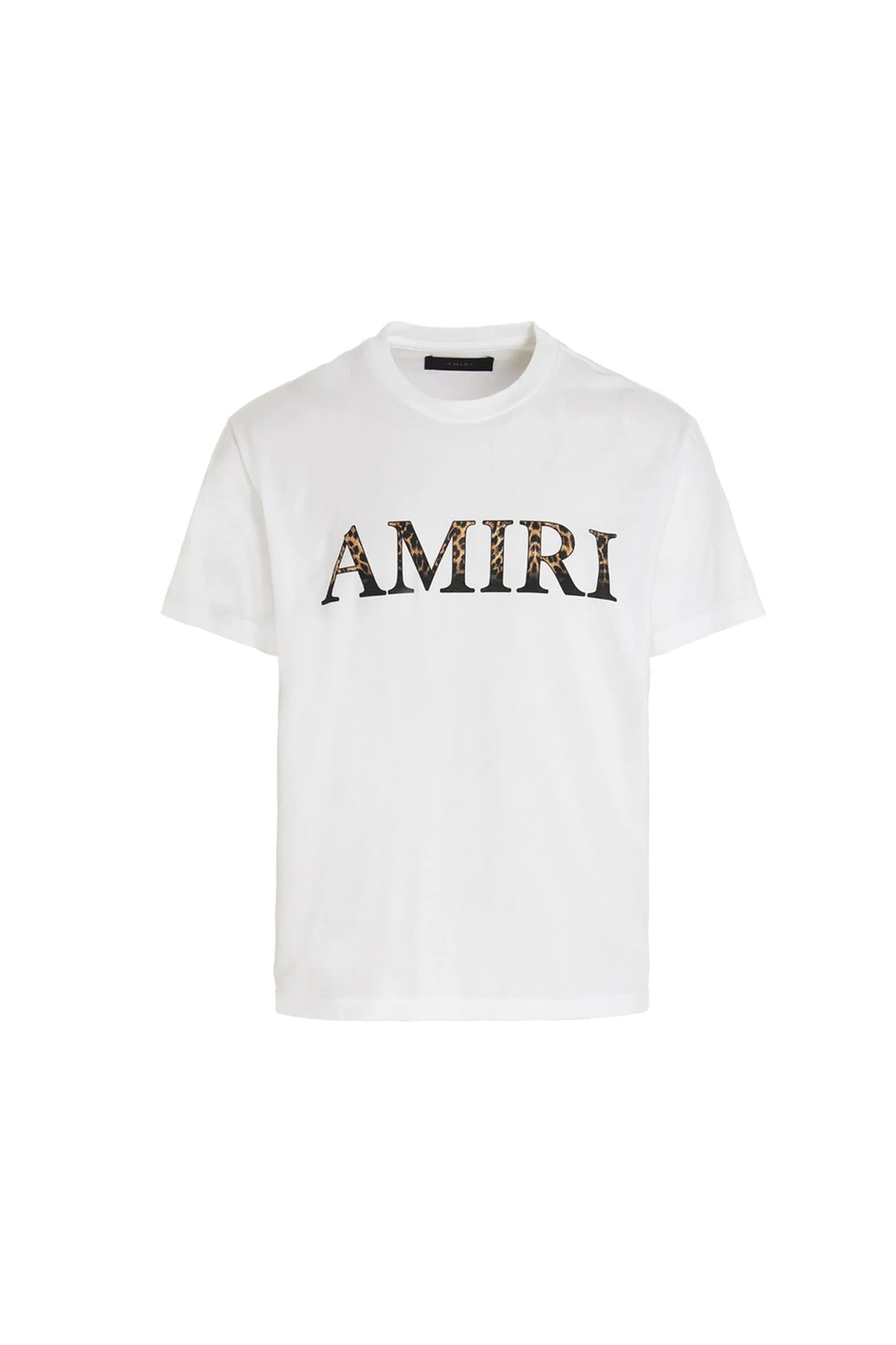 Amiri logo-print cotton T-shirt White