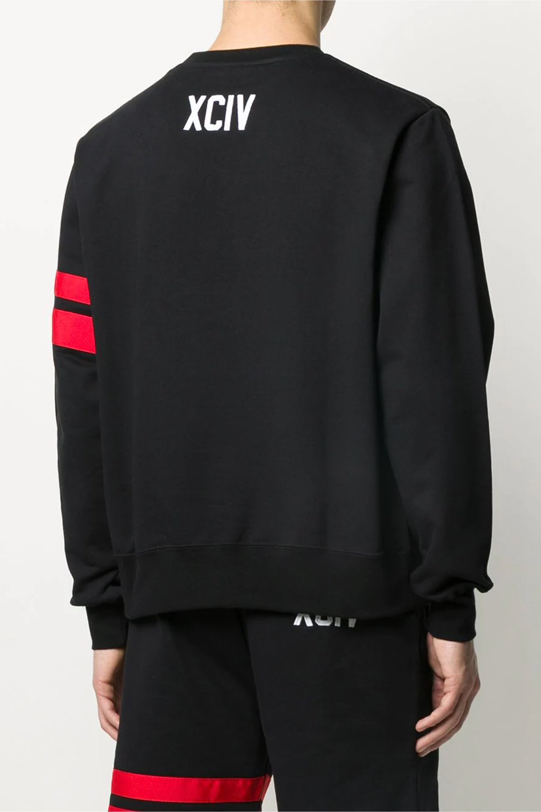 Gcds logo embroidered sweatshirt