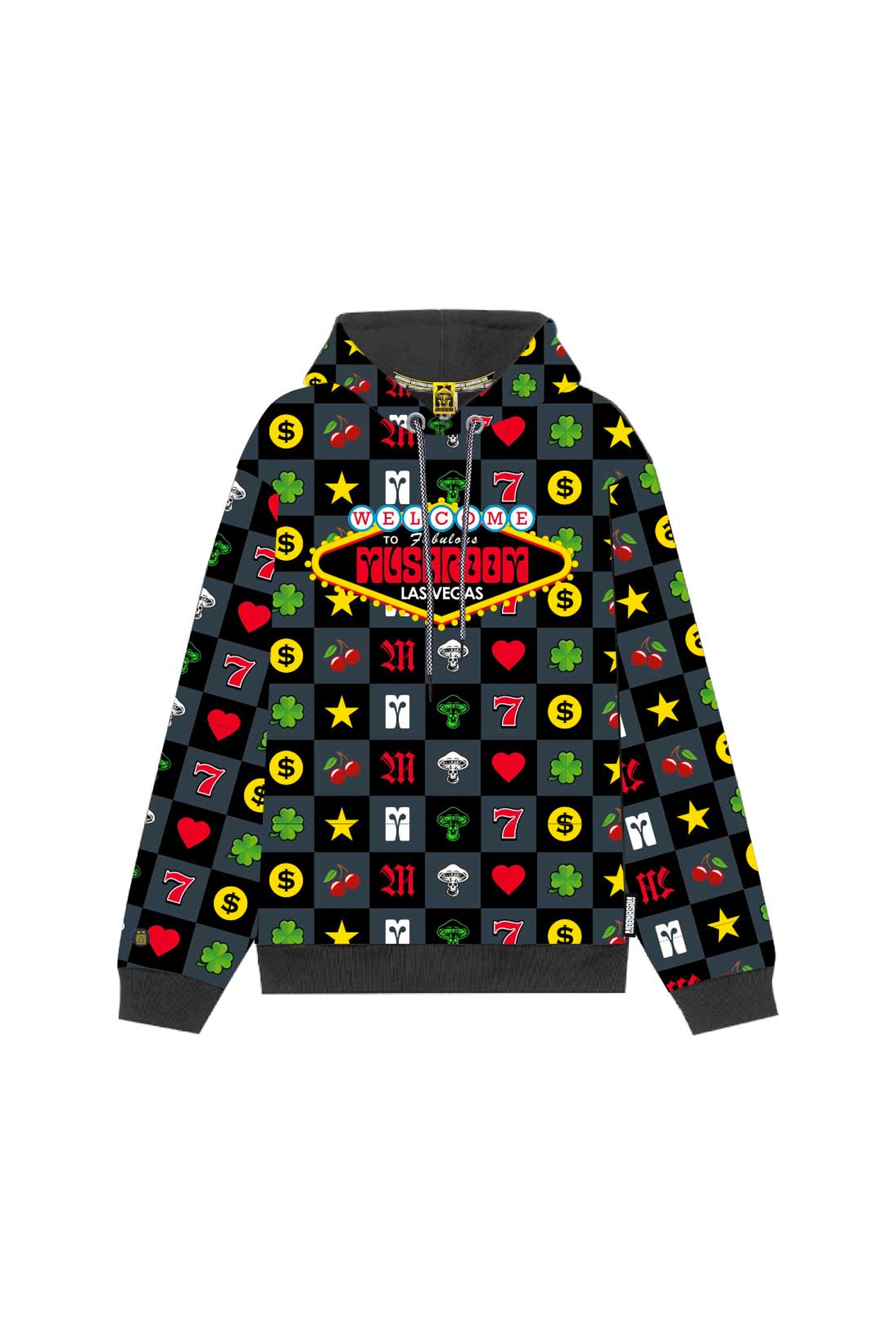 Mushroom Hoodie Print