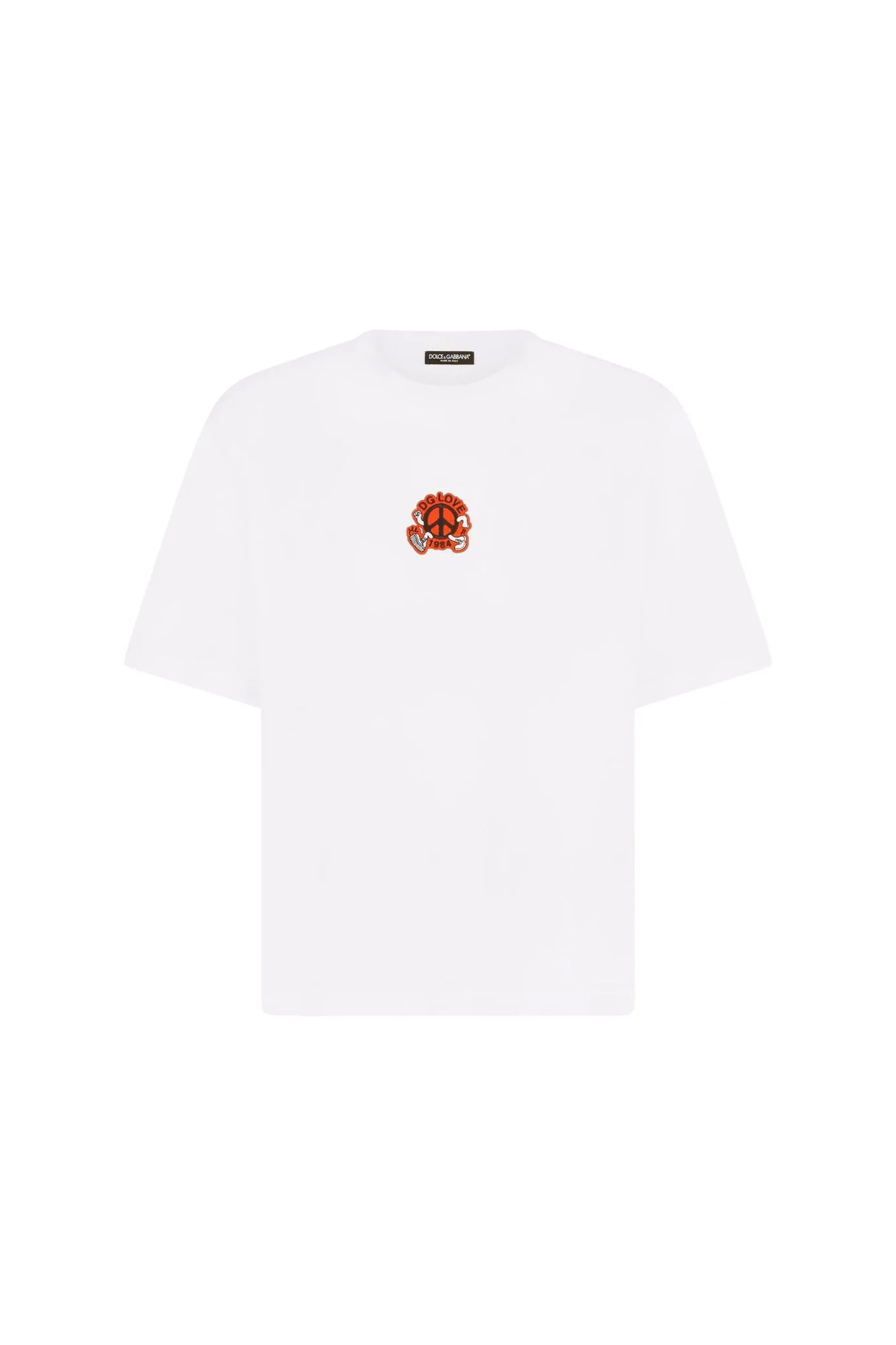 Dolce & Gabbana logo-patch short-sleeved T-shirt