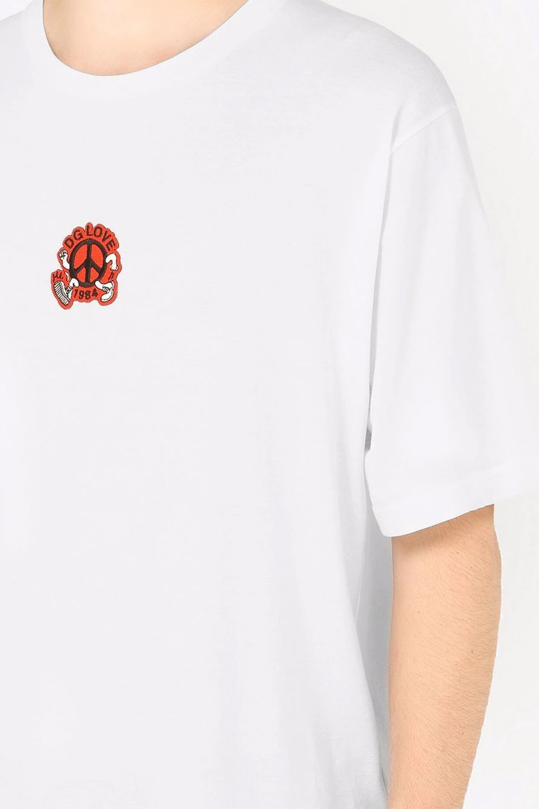 Dolce & Gabbana logo-patch short-sleeved T-shirt