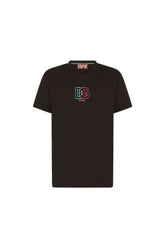 Dolce & Gabbana logo-embroidered T-shirt