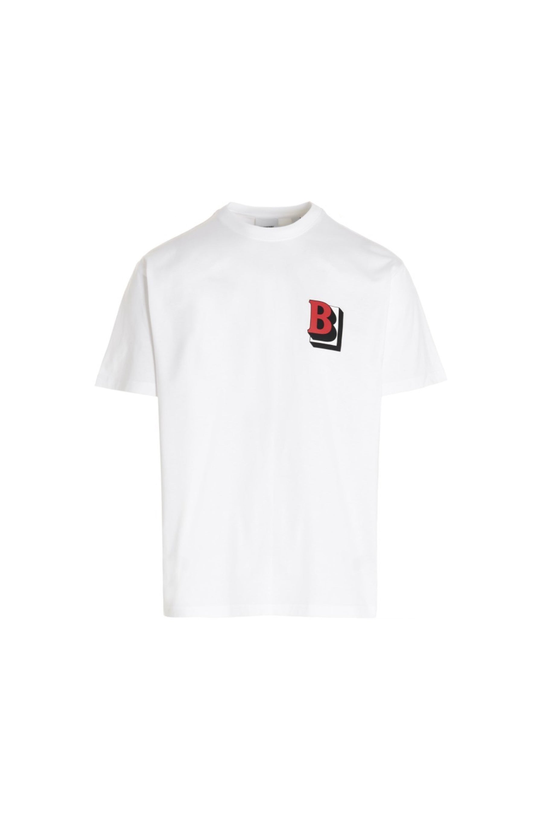 Burberry letter-graphic T-shirt