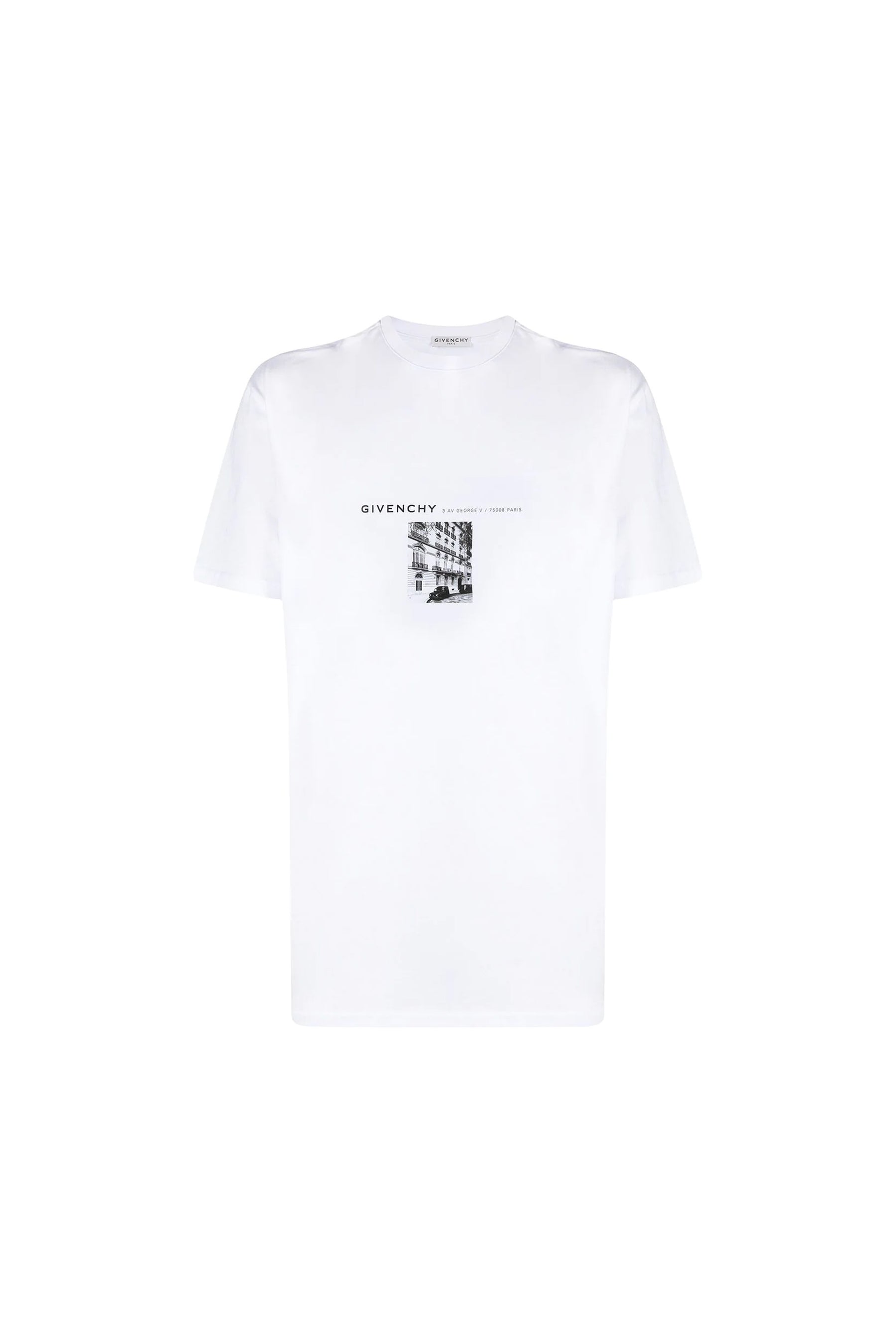 Givenchy White Graphic Print T-Shirt