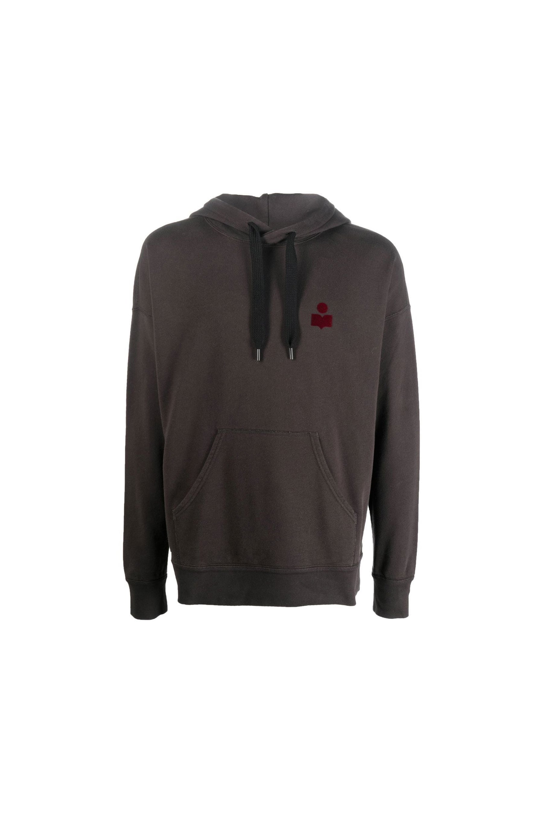 Isabel Marant Malek logo-print long-sleeve hoodie