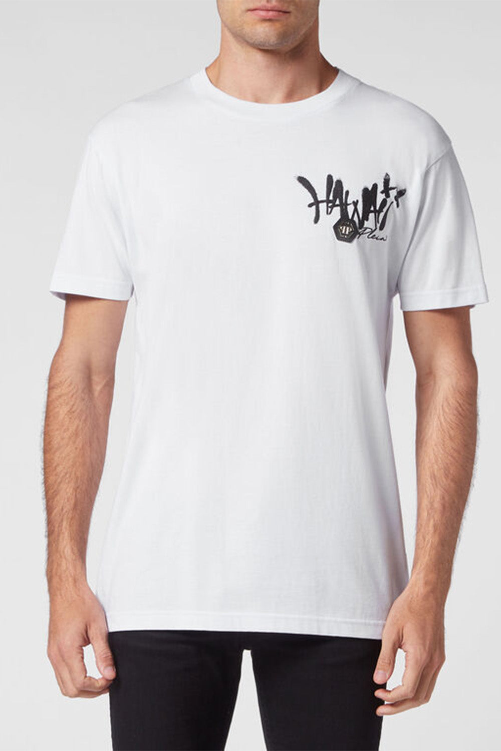 Philipp Plein T-SHIRT ROUND NECK SS HAWAII