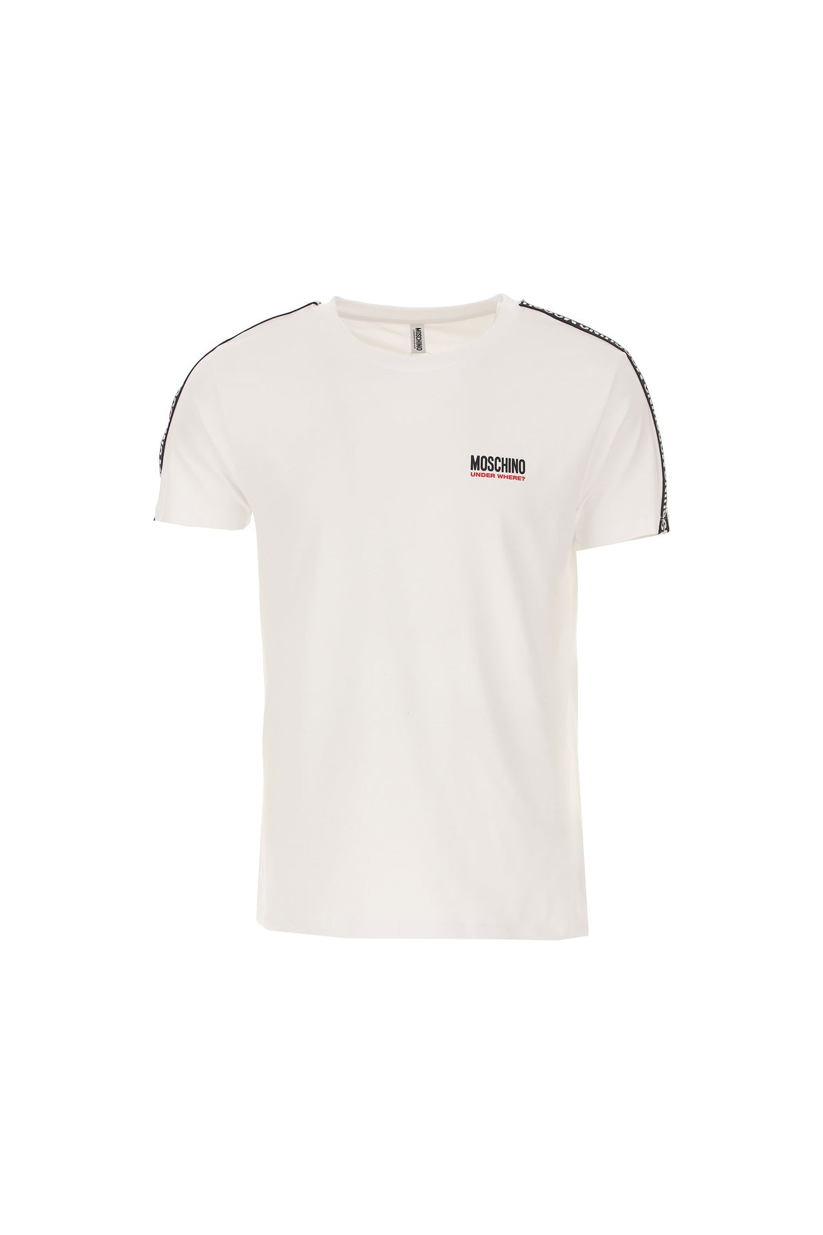 Moschino underwhere logo T-shirt strip tape
