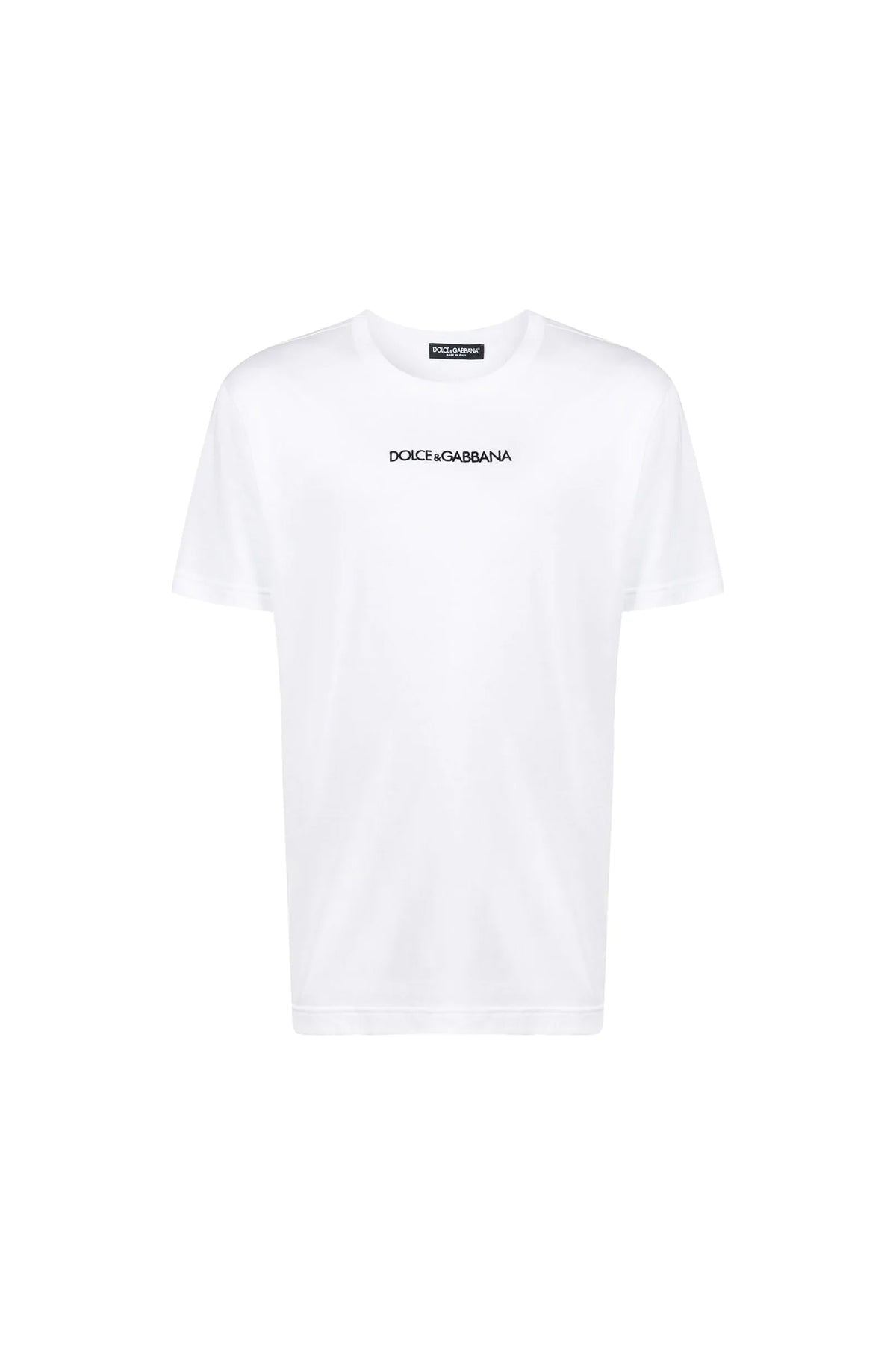 Dolce & Gabbana White Logo Embroidered