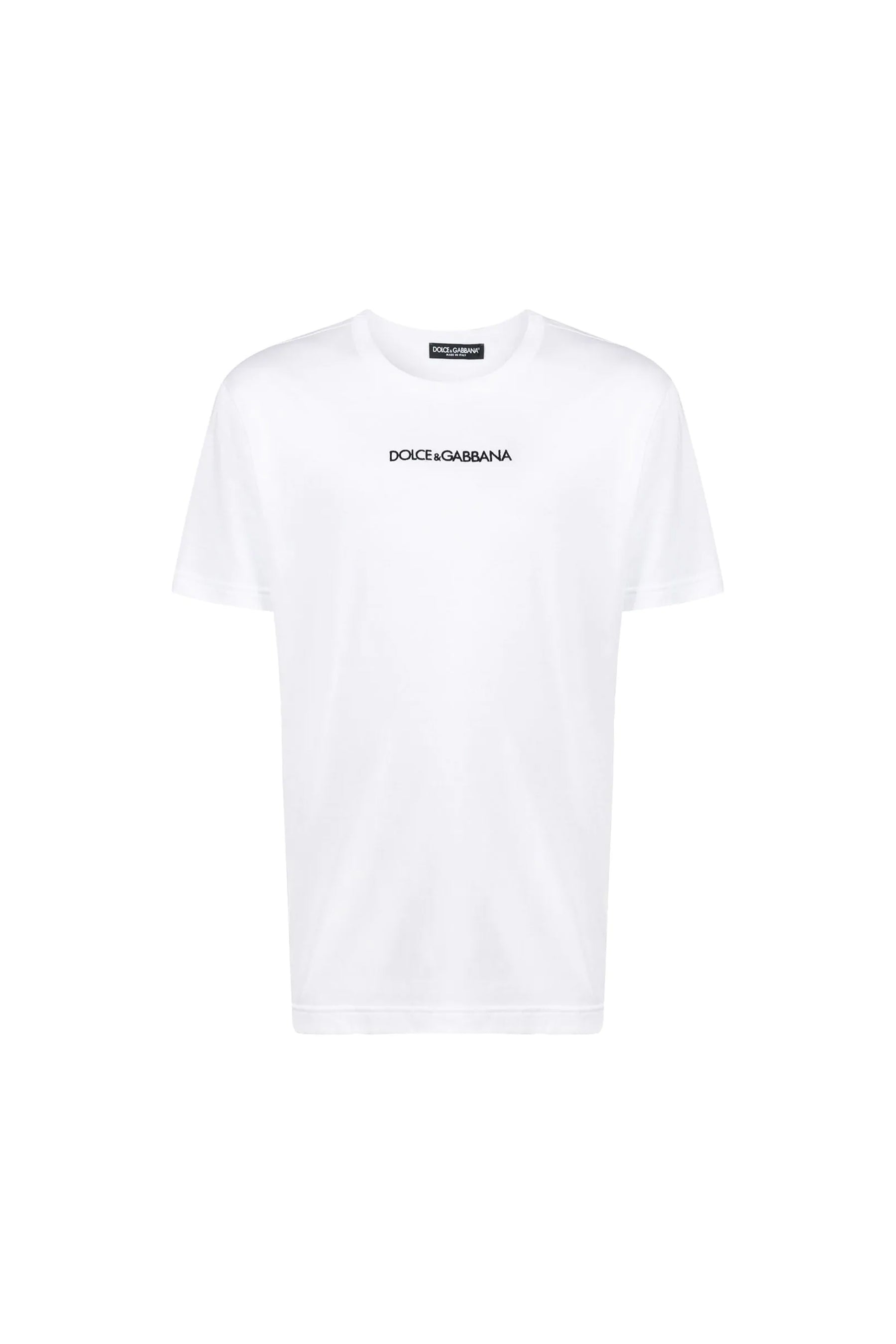 Dolce & Gabbana White Logo Embroidered