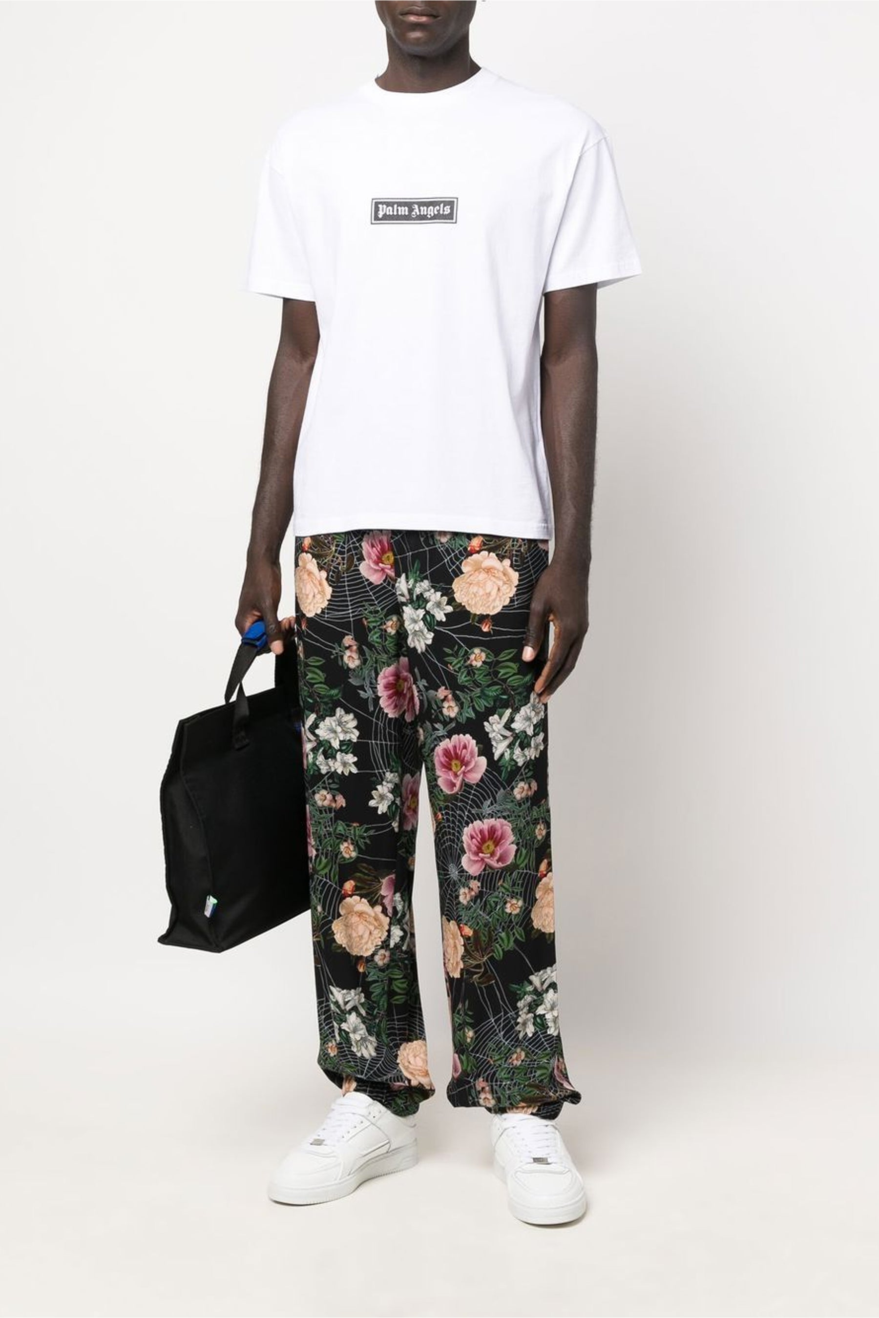Palm Angels logo-print T-shirt