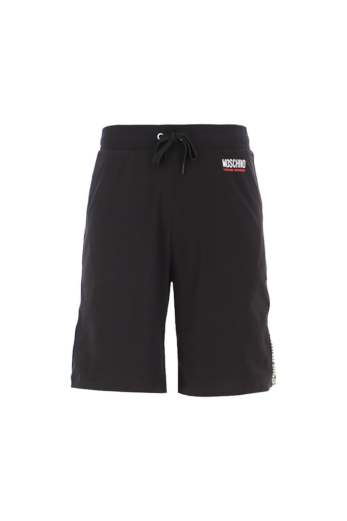 Moschino Underwhere-print track shorts