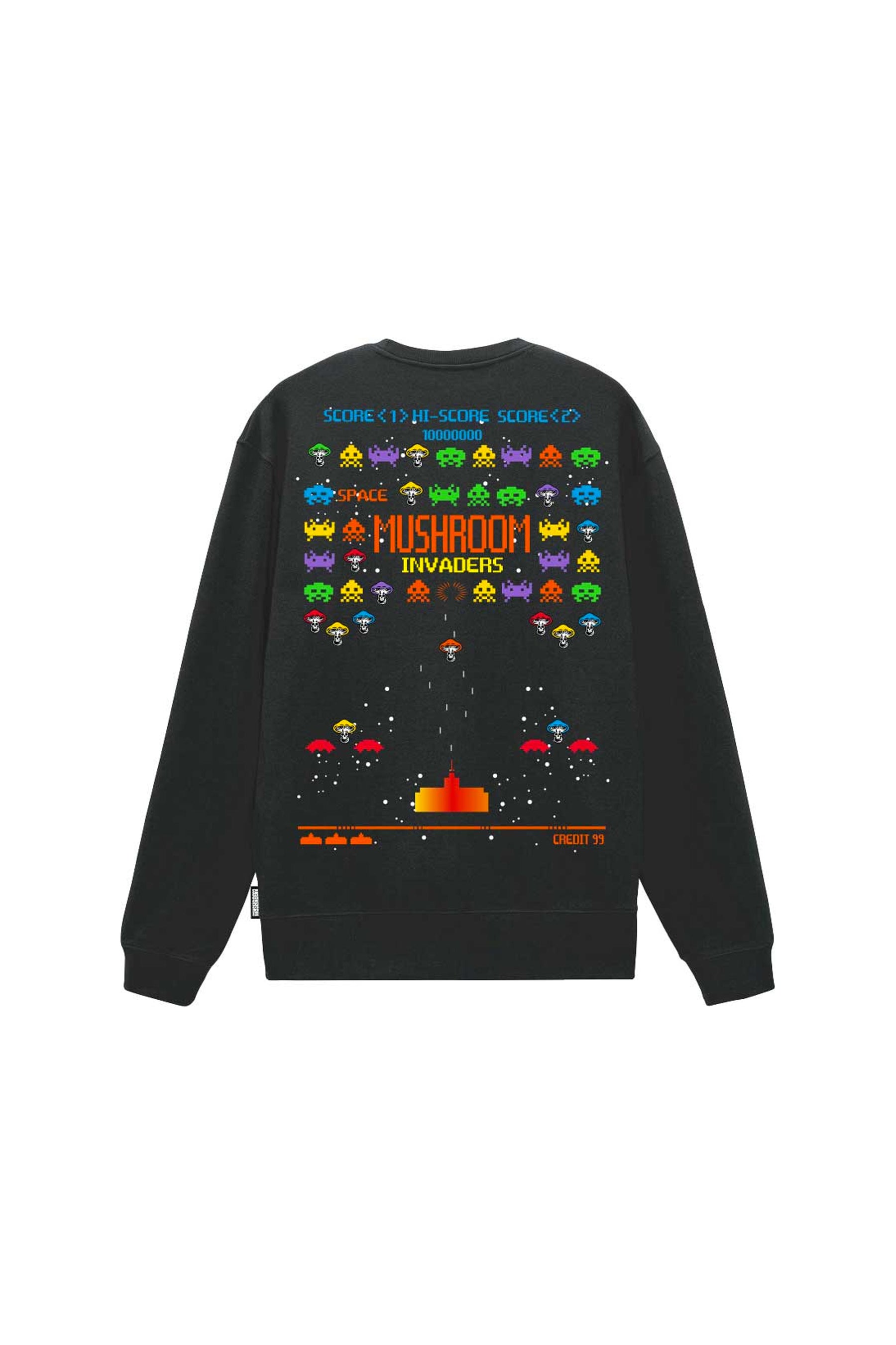 Mushroom Sweatshirt Print