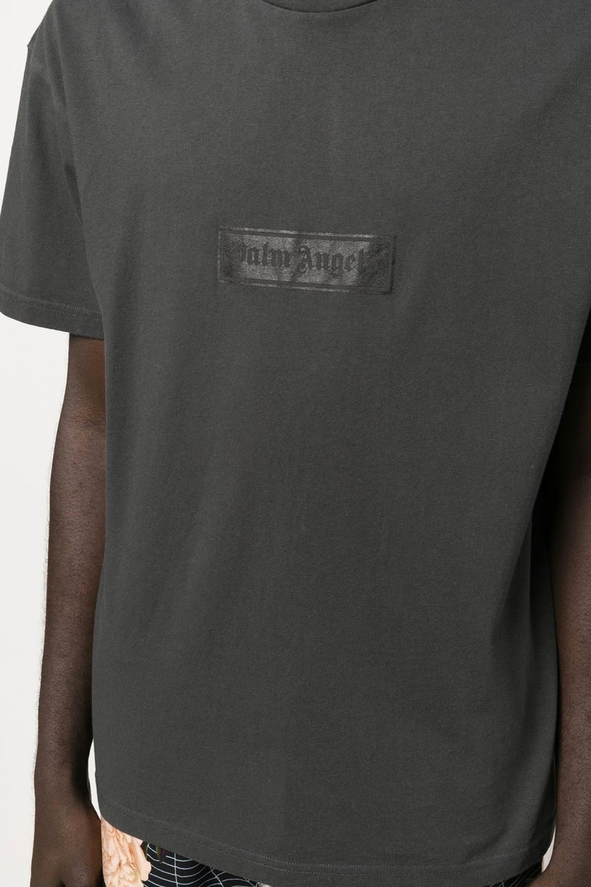 Palm Angels logo-print T-shirt Black