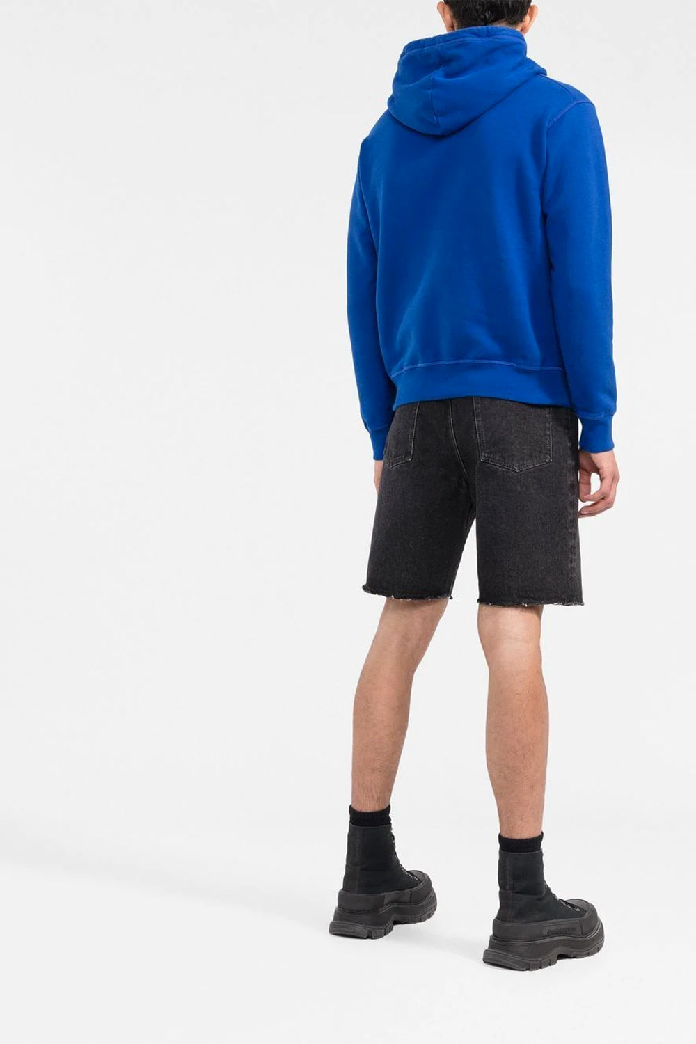 DSQUARED2 logo-print drawstring hoodie