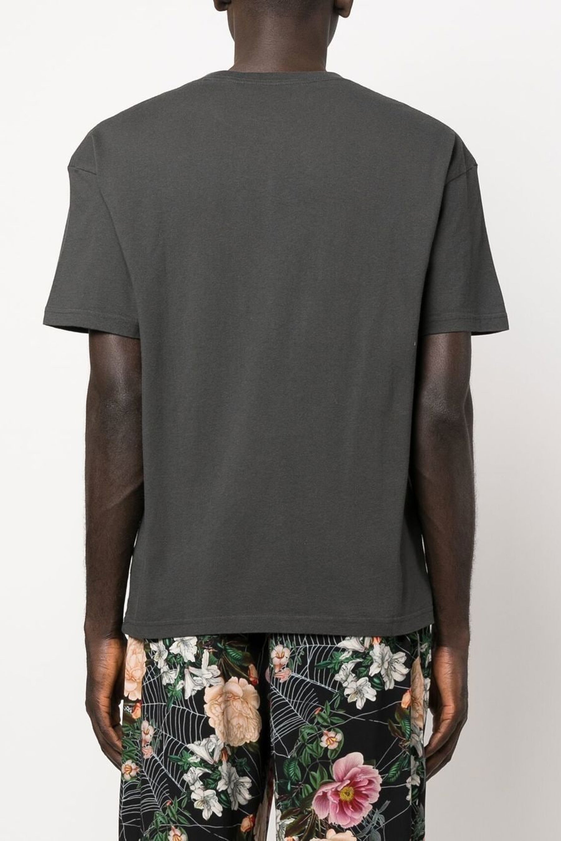 Palm Angels logo-print T-shirt Black