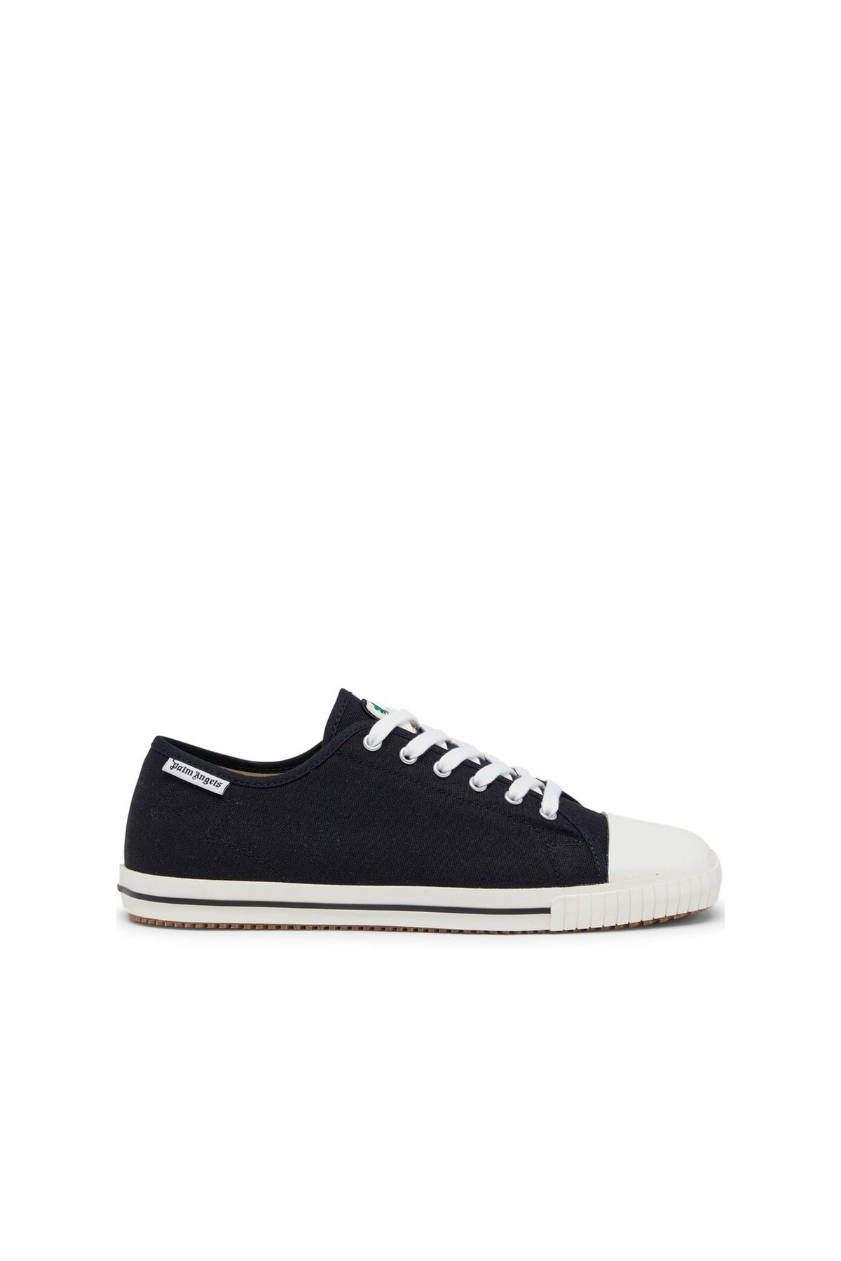 Palm Angels SQUARE LOW TOP VULCANIZED Black White