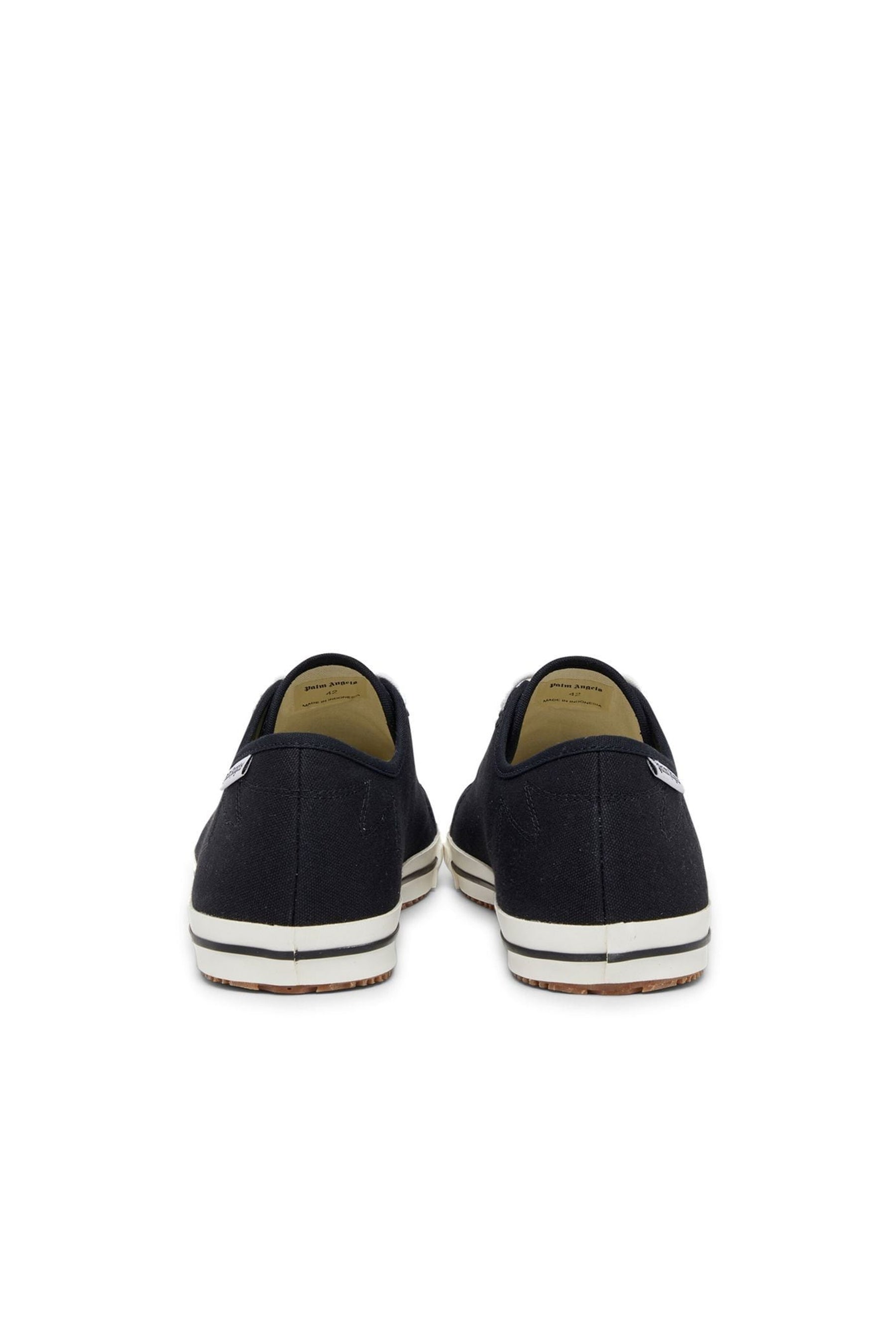 Palm Angels SQUARE LOW TOP VULCANIZED Black White