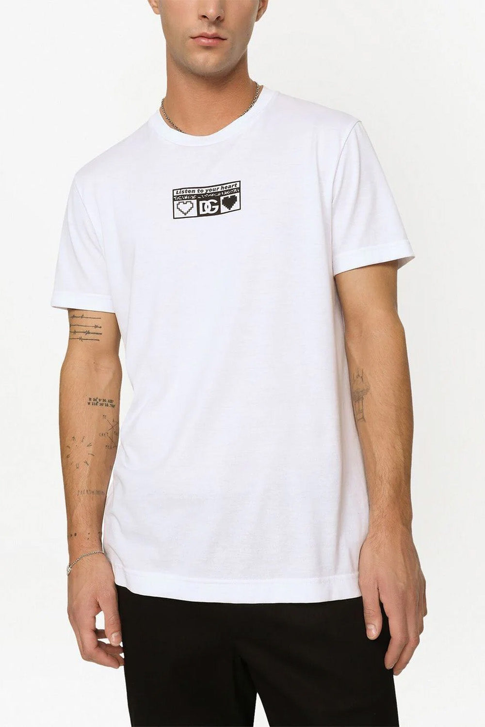 Dolce & Gabbana logo-print cotton T-shirt