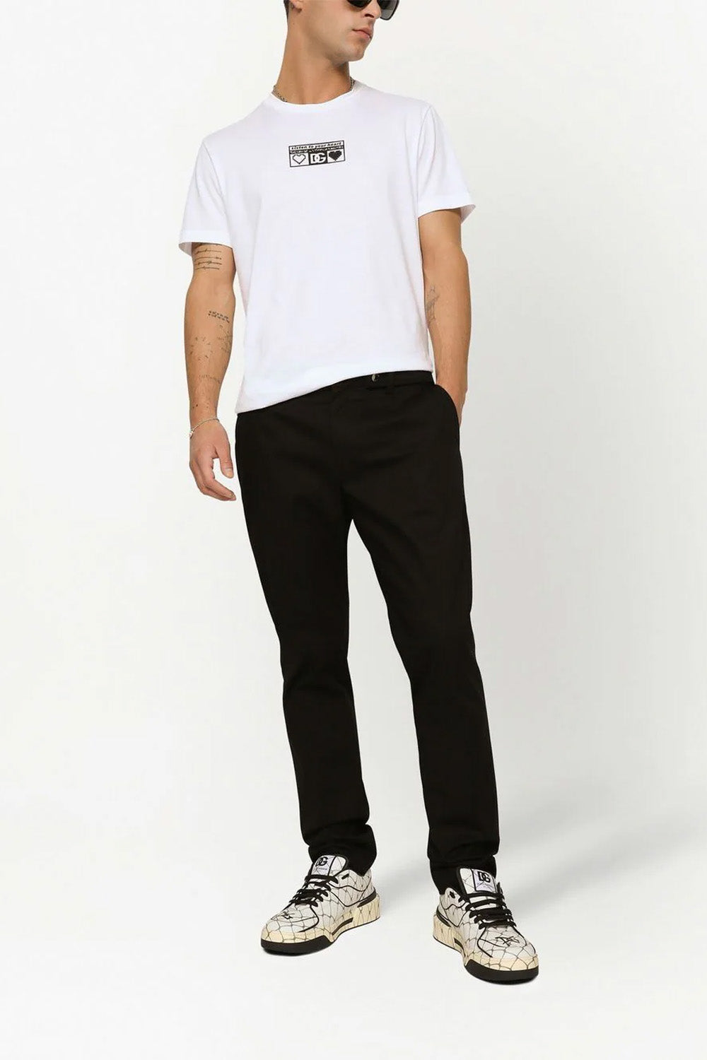 Dolce & Gabbana logo-print cotton T-shirt