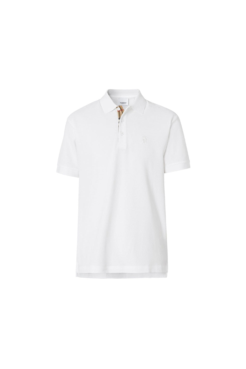 Burberry Monogram motif cotton-piqué polo shirt