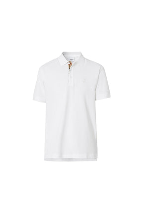 Burberry Monogram motif cotton-piqué polo shirt