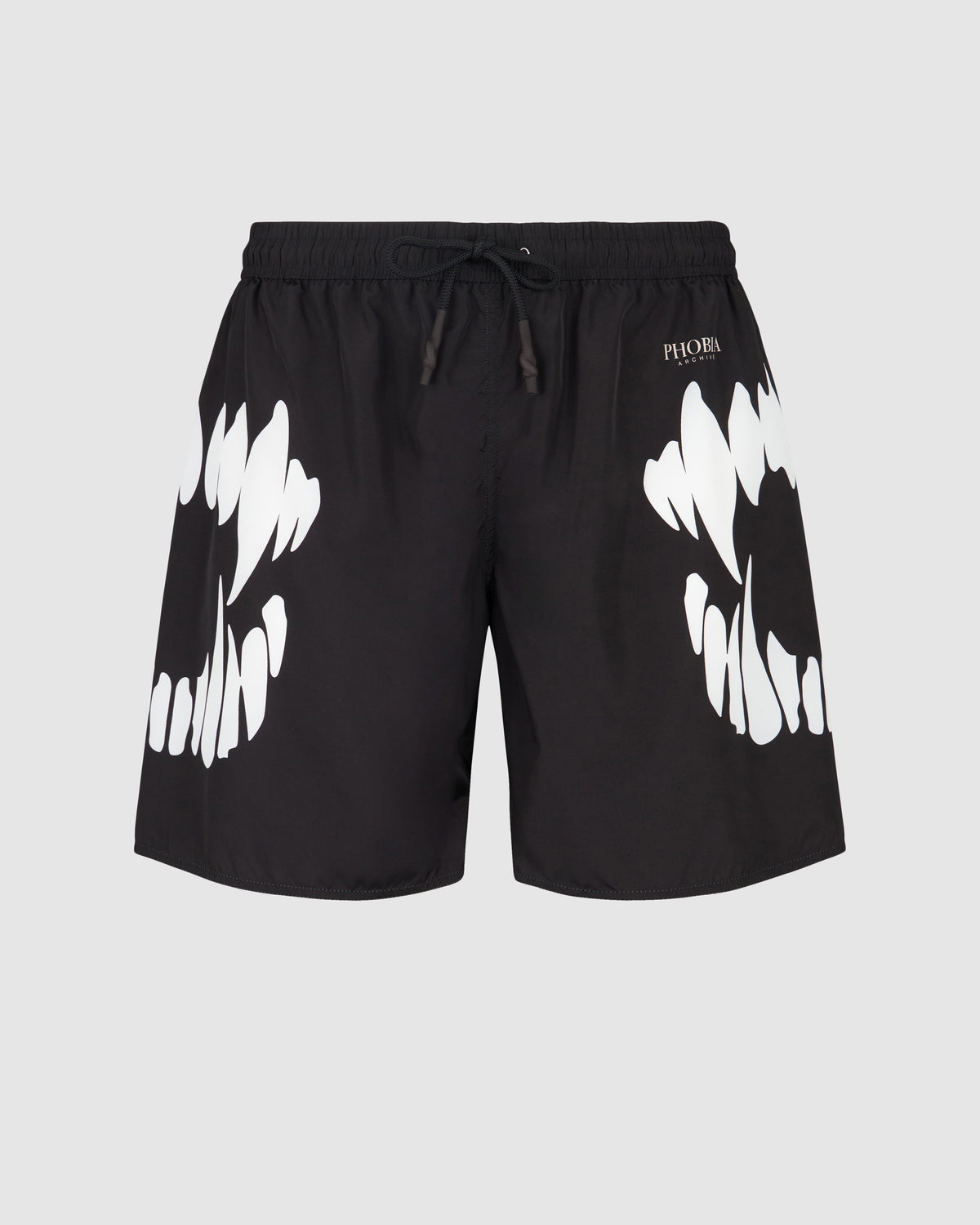 PHOBIA BLACK SWIMWEAR WITH WHITE MOUTH