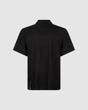 VISION OF SUPER BLACK SHIRT WITH GREY FLAMES