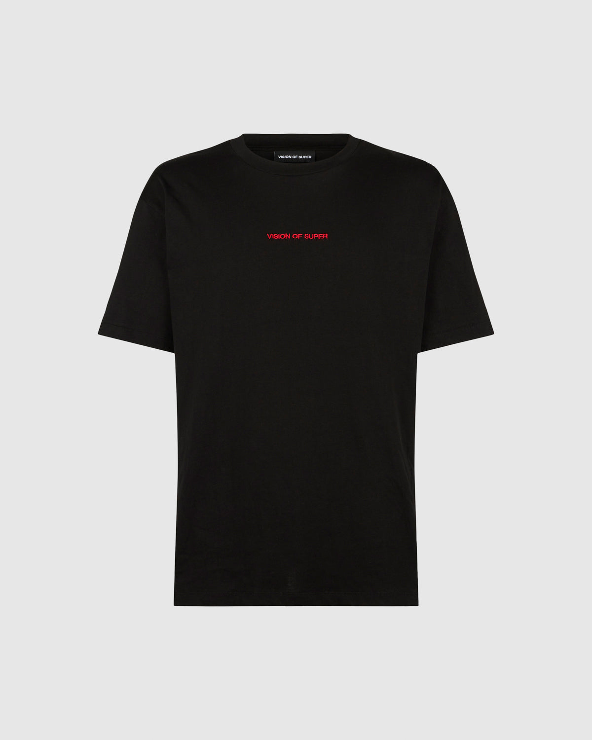 VISION OF SUPER BLACK TSHIRT WITH SKELETON PRINT
