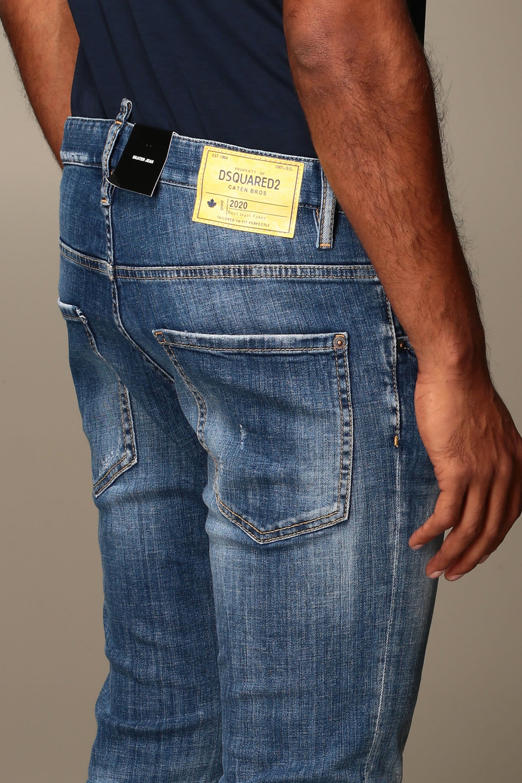 DSQUARED2 Blue Skater Jeans