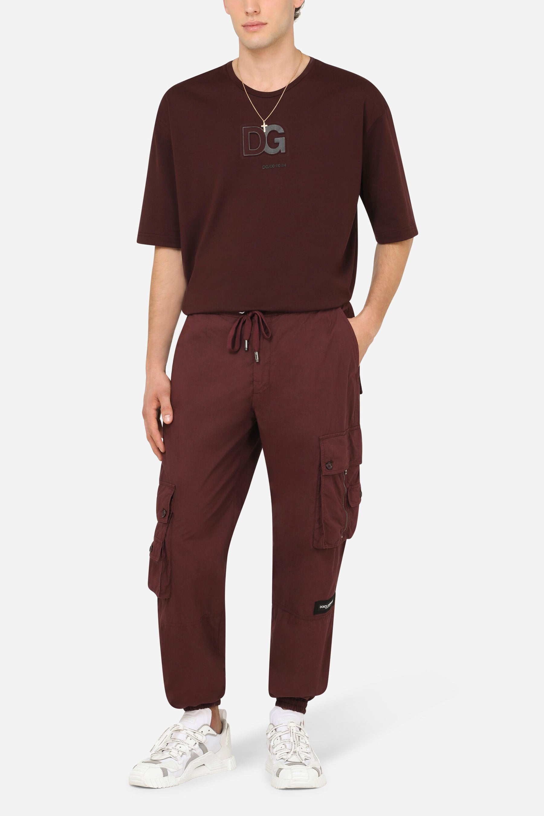 Dolce & Gabbana Cotton T-Shirt With 3D DG Logo