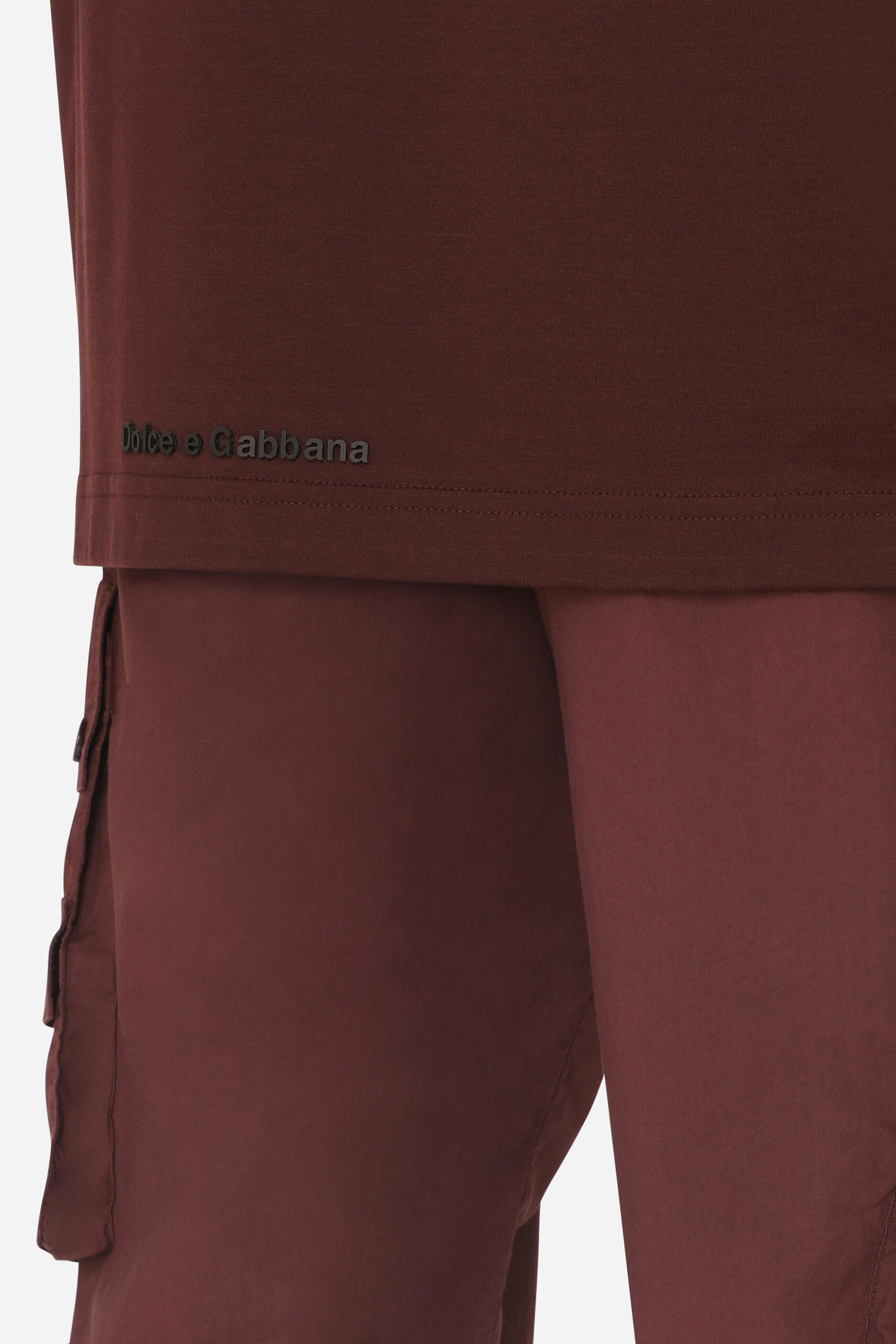 Dolce & Gabbana Cotton T-Shirt With 3D DG Logo