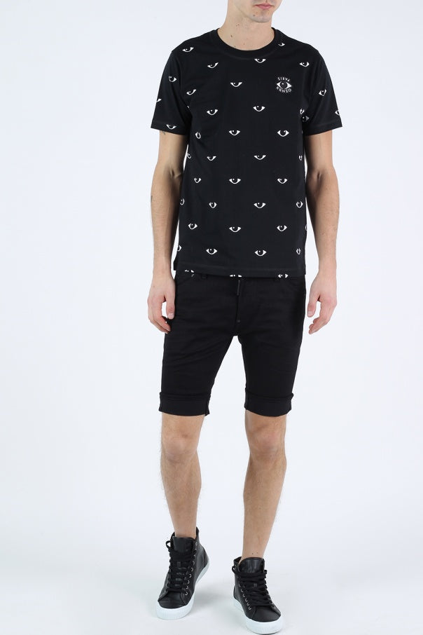 DSQUARED2 Black Shorts Jeans