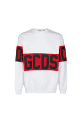 GCDS Logo Band Crewneck Sweatshirt
