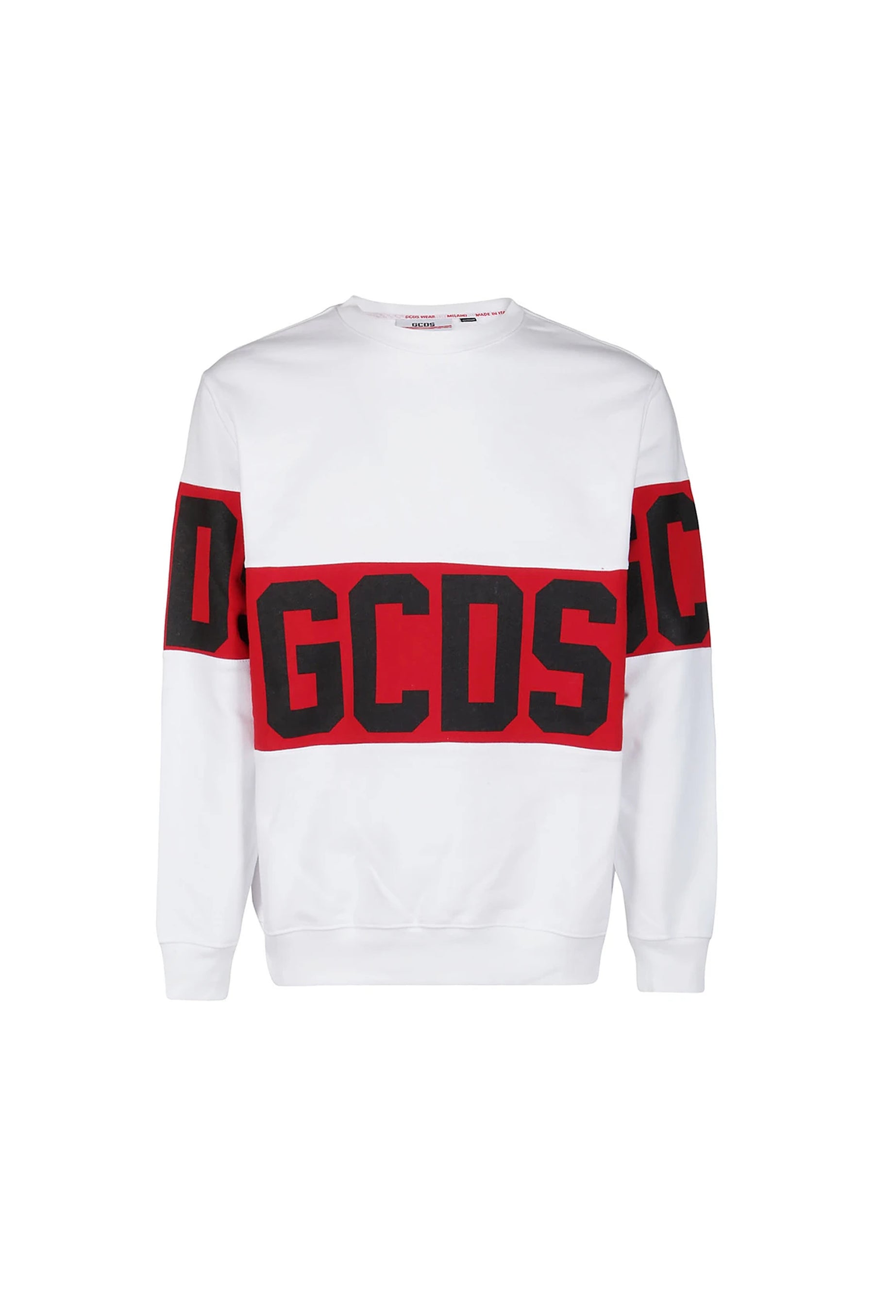 GCDS Logo Band Crewneck Sweatshirt