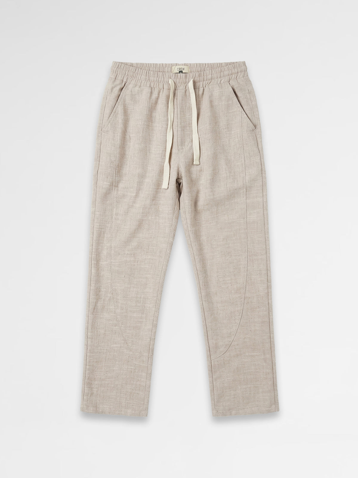 CREW MILANO Linen Beige - Bruno Pants