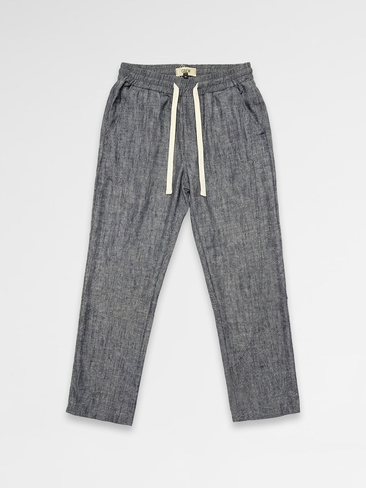 CREW MILANO Linen Grey - Bruno Pants