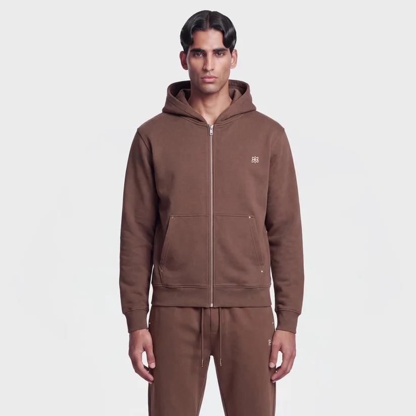 Ainker 1119 Brown Hoodie