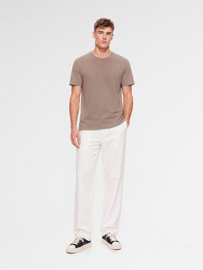 MAISON 9 PARIS Mink Mercerized Cotton T-Shirt