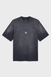 Ainker Cotton Wash 1108 Black T-Shirt