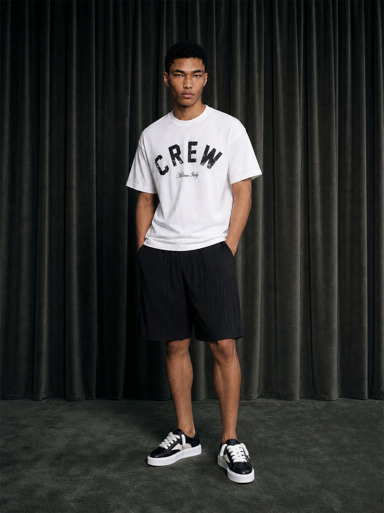 CREW Milano “Santos” Shorts - Black