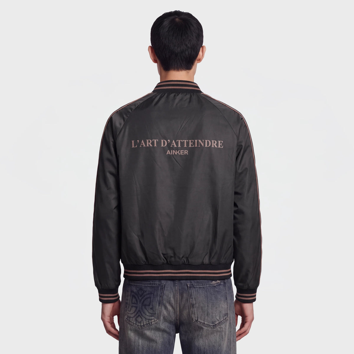 Ainker Puff Nylon 1100 Black Jacket