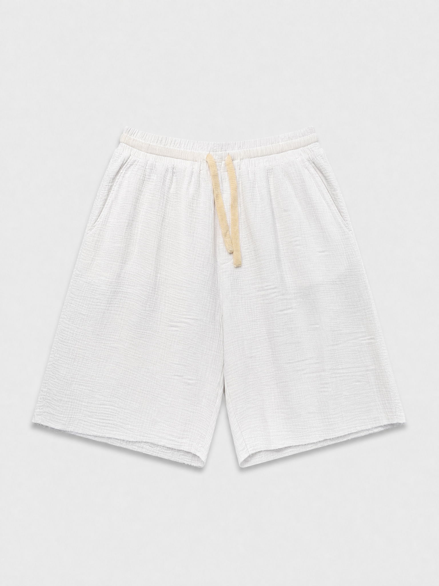 CREW Milano "Greece" Shorts - White