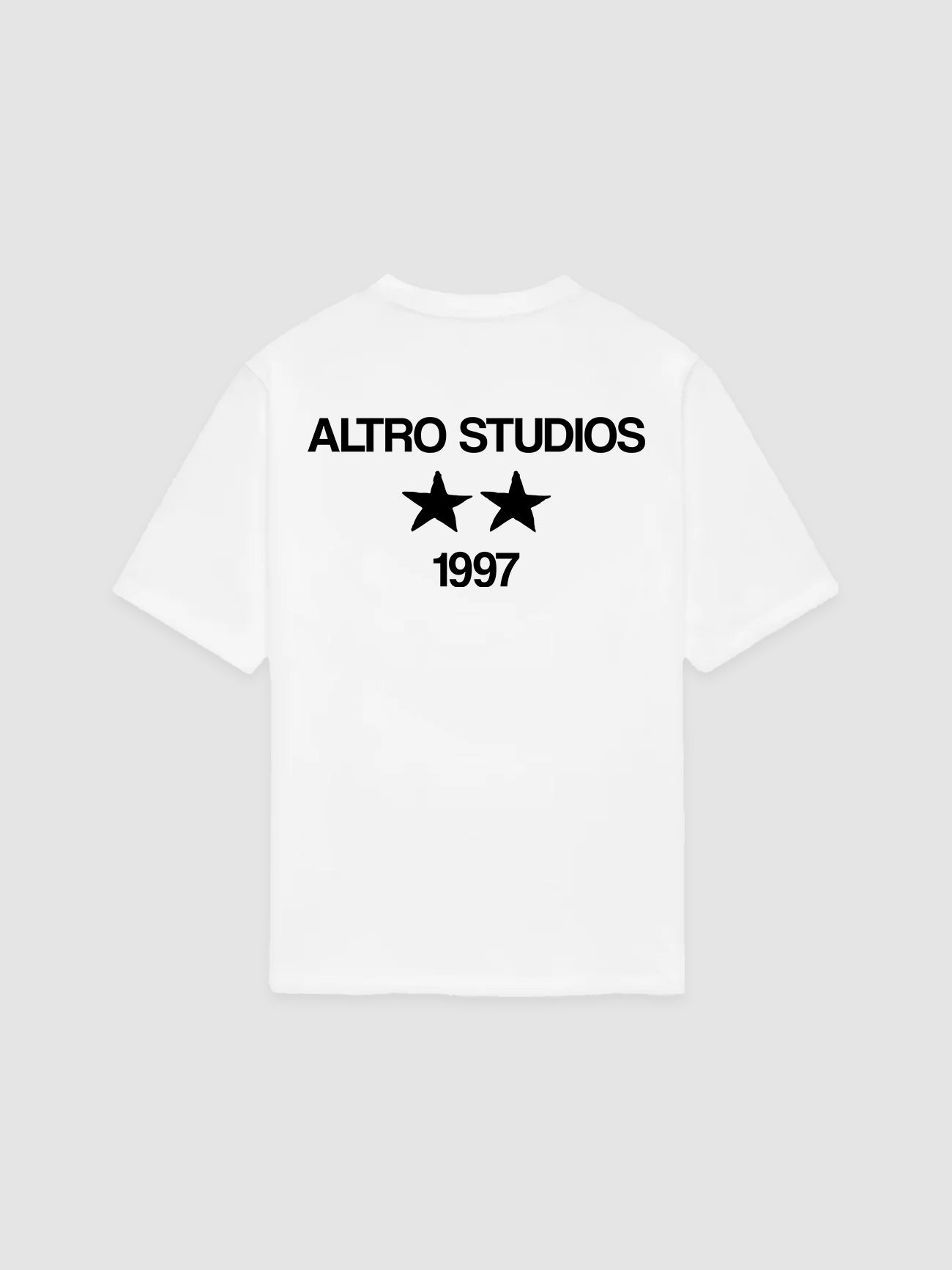 Altro Studios T-Shirt "Gemini Star" - Ice White