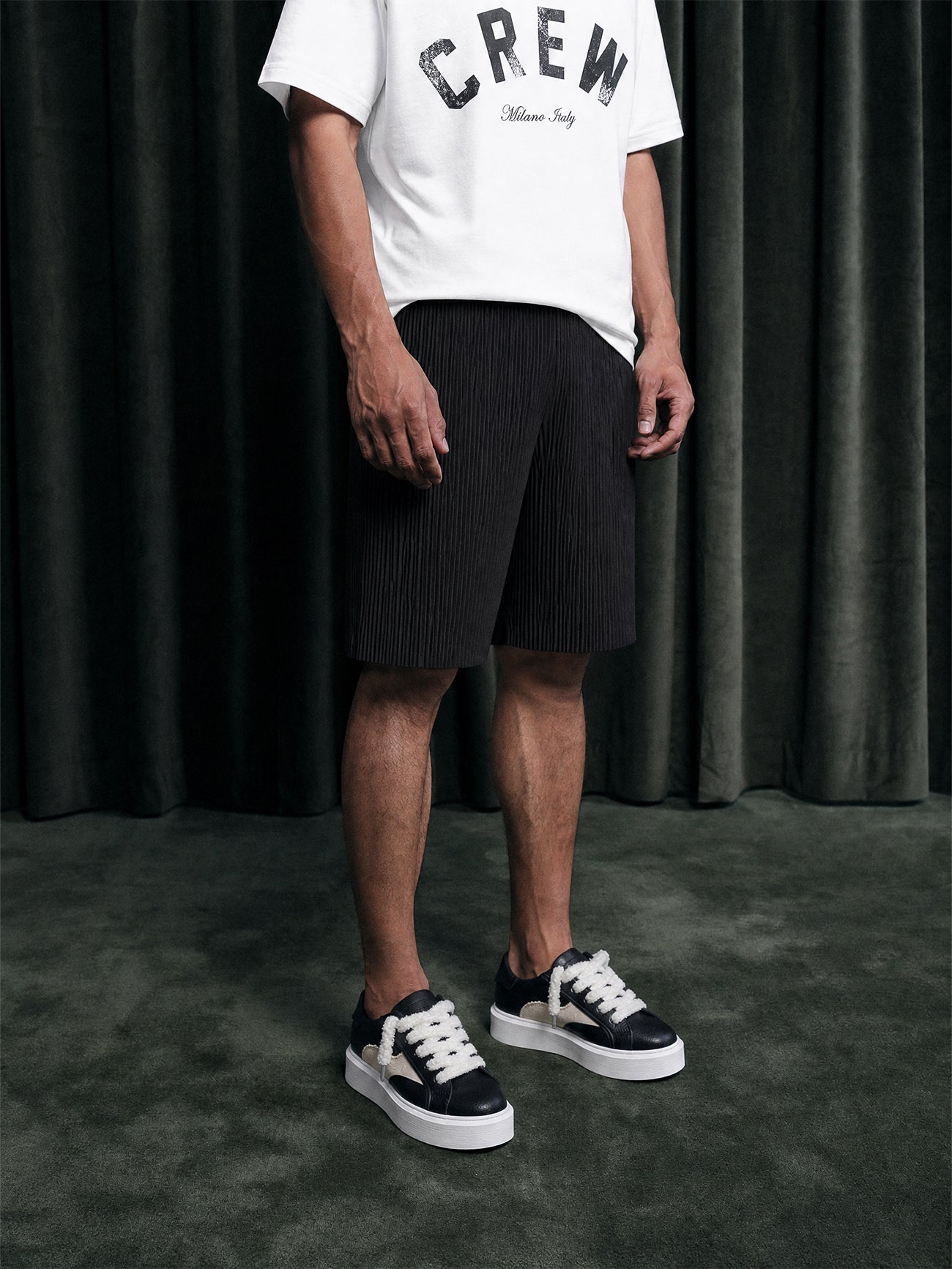 CREW Milano “Santos” Shorts - Black