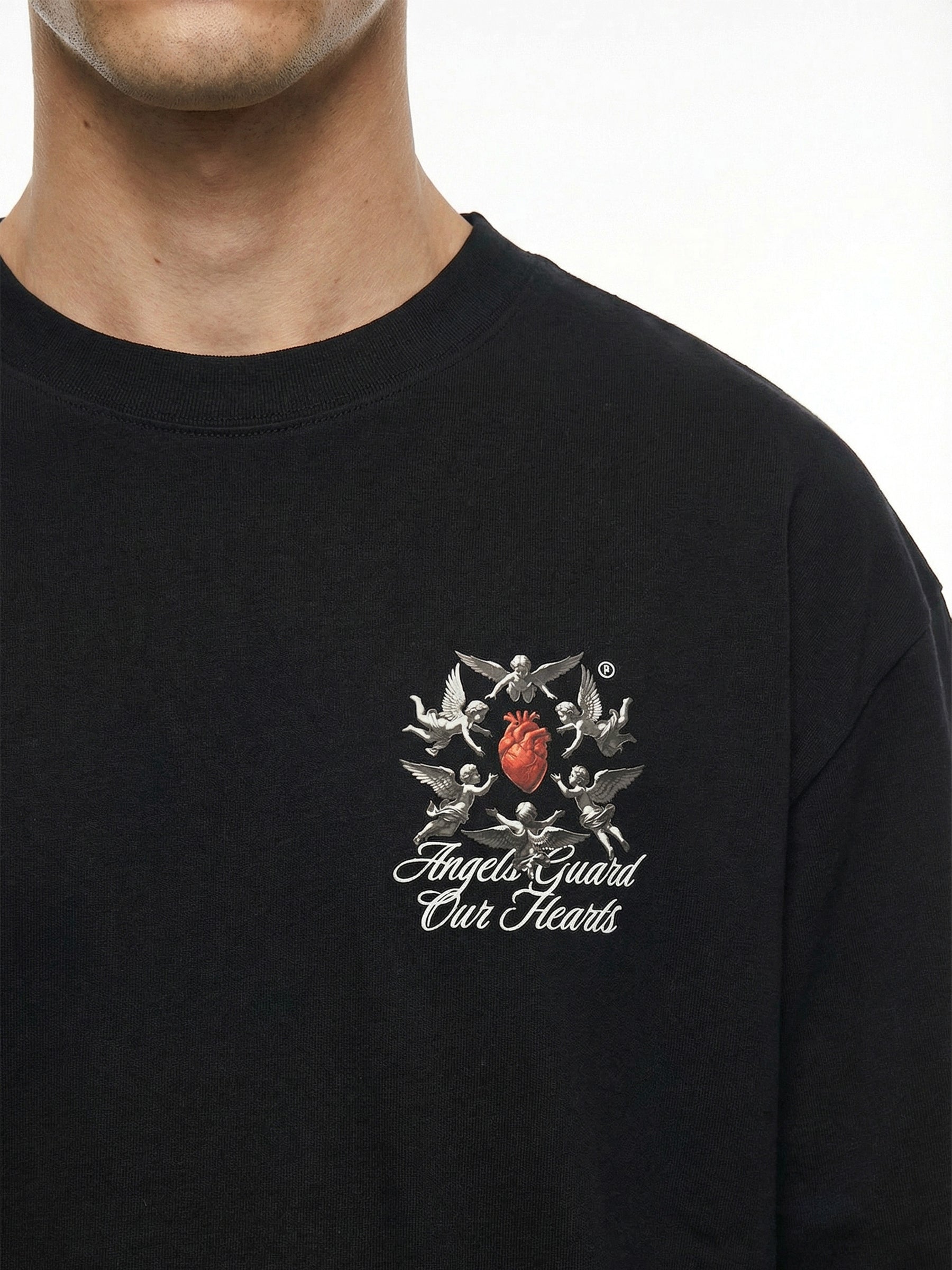 CREW Milano Oversized T-Shirt Logo Print