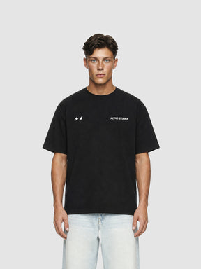 Altro Studios T-Shirt "Gemini Star" - Black