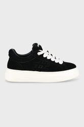 Ainker Drop Line Black Suede